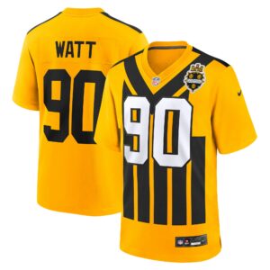 tj watt pittsburgh steelers nike alternate 1933 throwback game jersey gold clowdercats fptxd.jpg