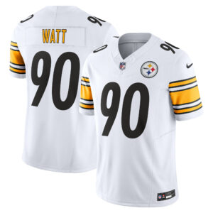 tj watt pittsburgh steelers nike vapor fuse limited jersey white clowdercats yam35.jpg