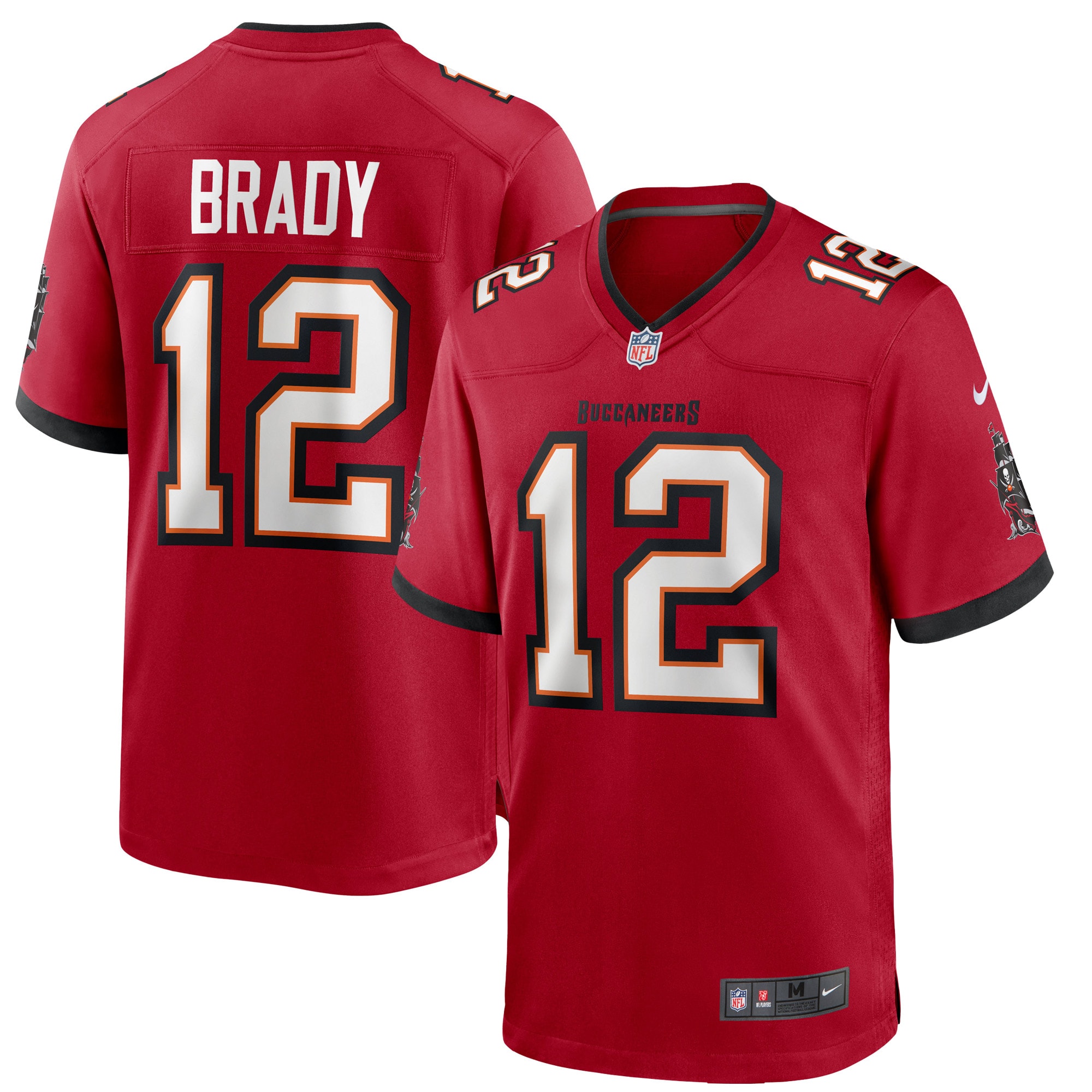 tom brady tampa bay buccaneers nike game jersey red clowdercats hnk51.jpg