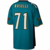 tony boselli jacksonville jaguars mitchell ness legacy replica jersey teal clowdercats ztkjg.jpg