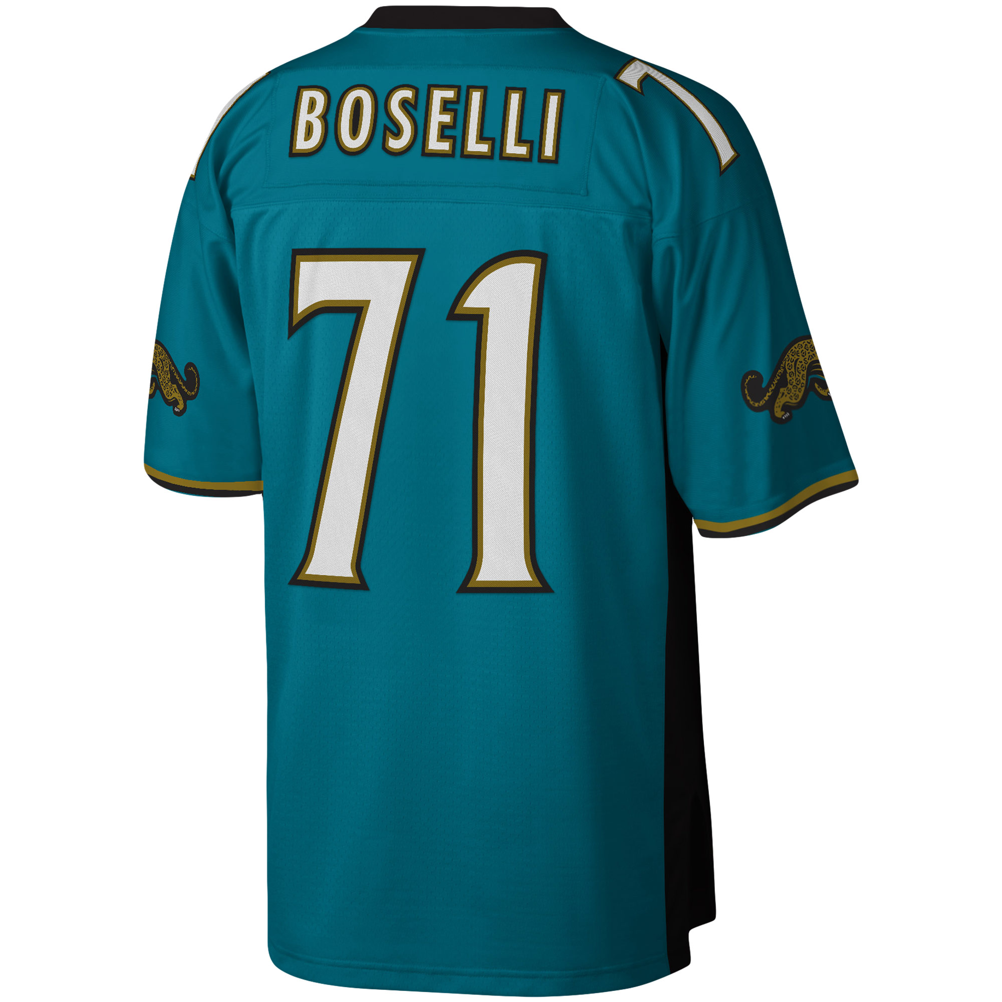 tony boselli jacksonville jaguars mitchell ness legacy replica jersey teal clowdercats ztkjg.jpg