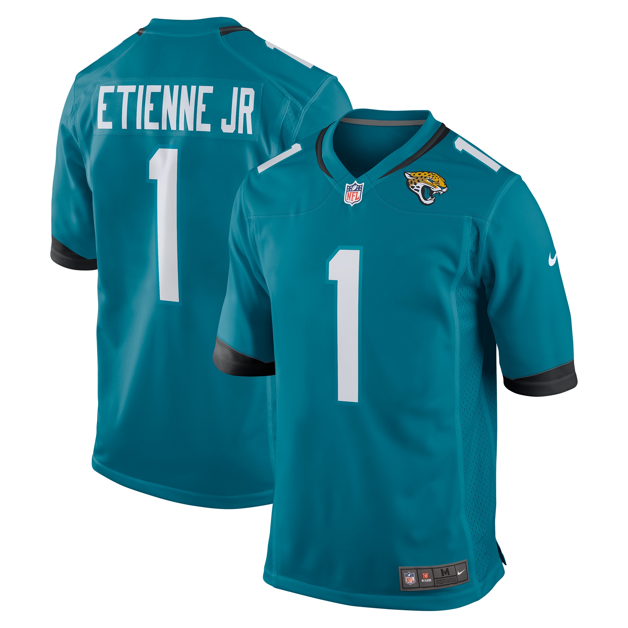 travis etienne jacksonville jaguars nike game jersey teal clowdercats shozn.jpg