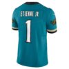 travis etienne jacksonville jaguars nike prowler throwback vapor fuse limited jersey teal clowdercats 8vxp5.jpg