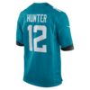 travis hunter jacksonville jaguars nike 2025 nfl draft first round pick game jersey teal clowdercats ndco5.jpg