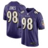 travis jones baltimore ravens nike player game jersey purple clowdercats qlxbz.jpg