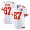 travis kelce kansas city chiefs nike vapor fuse limited jersey white clowdercats tq3um.jpg