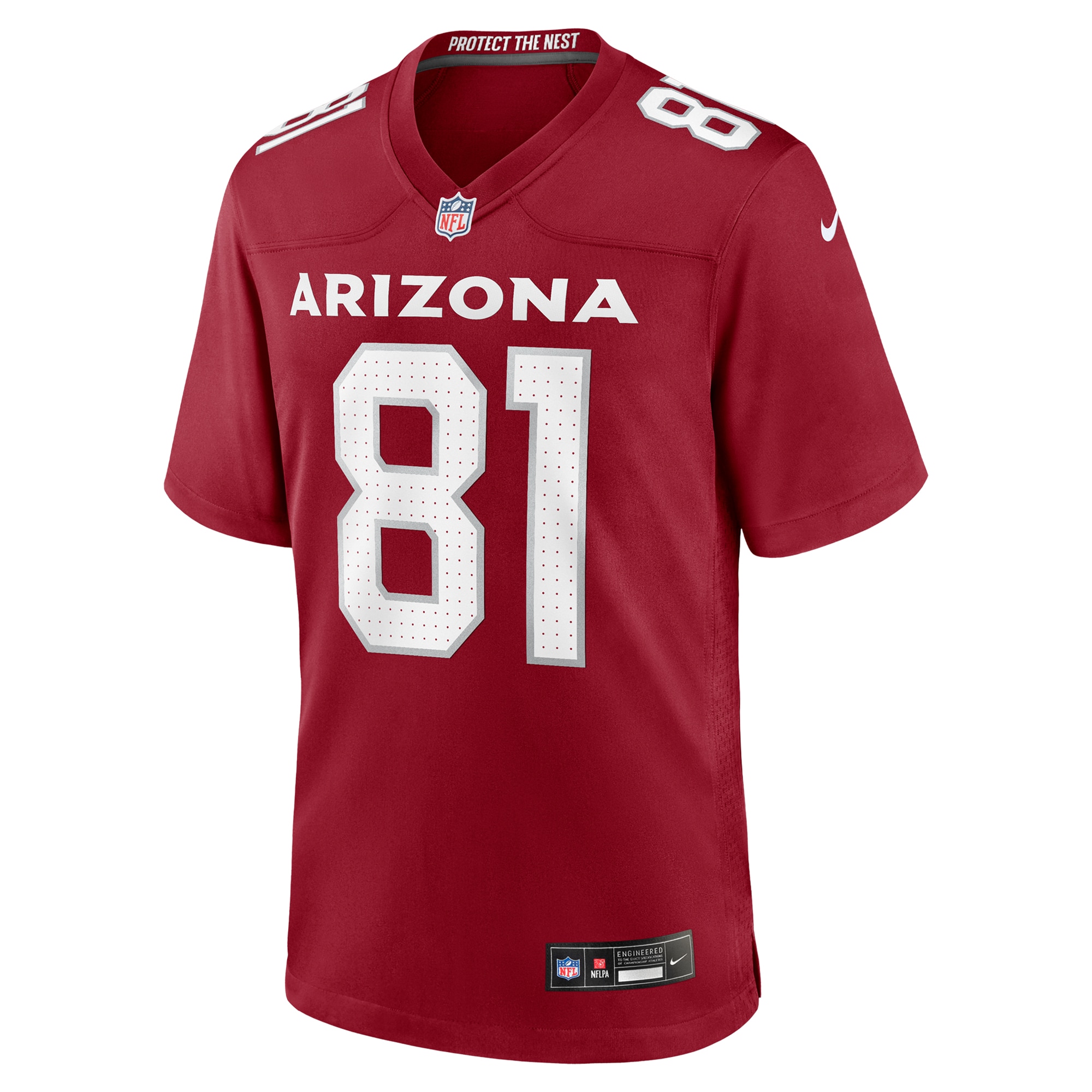 travis vokolek arizona cardinals nike team game jersey cardinal clowdercats xofrl.jpg