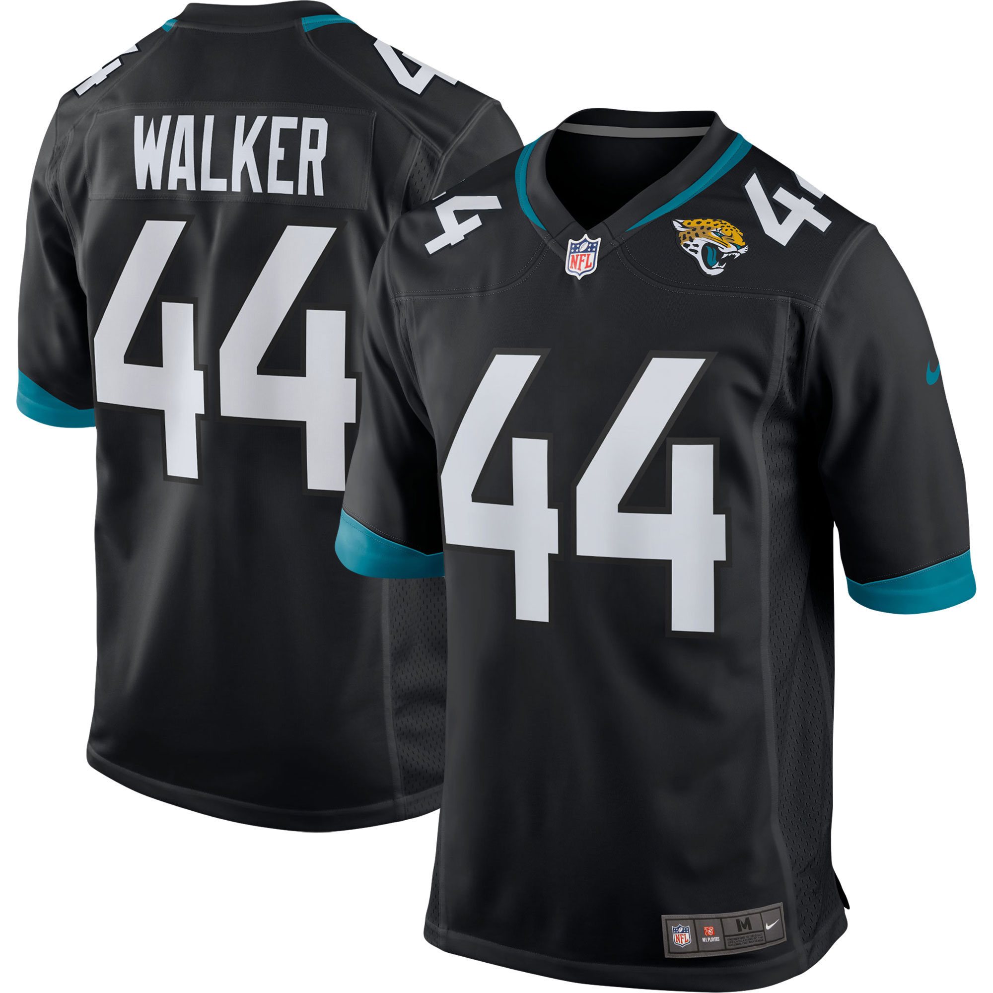 travon walker jacksonville jaguars nike player game jersey black clowdercats 8v1bk.jpg