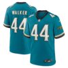 travon walker jacksonville jaguars nike prowler throwback player game jersey teal clowdercats nwqri.jpg