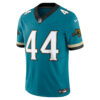 travon walker jacksonville jaguars nike prowler throwback vapor fuse limited jersey teal clowdercats fgufe.jpg