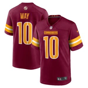 tress way washington commanders nike game jersey burgundy clowdercats pmtjn.jpg