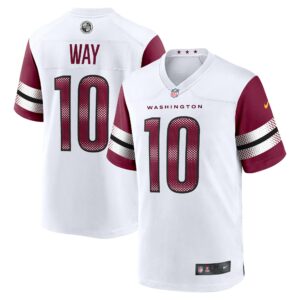 tress way washington commanders nike game jersey white clowdercats awscx.jpg