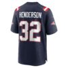 treveyon henderson new england patriots nike 2025 nfl draft game jersey navy clowdercats t9byf.jpg