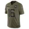trevor lawrence jacksonville jaguars nike 2025 salute to service limited jersey olive clowdercats kgckn.jpg