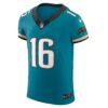 trevor lawrence jacksonville jaguars nike prowler throwback vapor fuse elite jersey teal clowdercats q9kvx.jpg