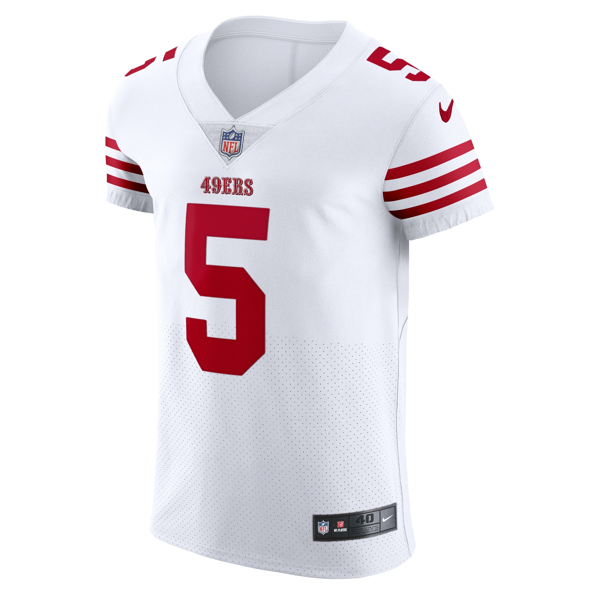 trey lance san francisco 49ers nike vapor elite jersey white clowdercats ppbcl.jpg