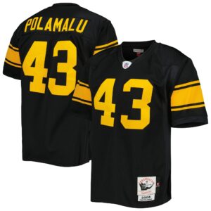 troy polamalu pittsburgh steelers 2008 mitchell ness authentic throwback retired player jersey black clowdercats hcvid.jpg