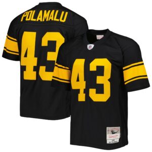 troy polamalu pittsburgh steelers mitchell ness legacy replica jersey black clowdercats comhf.jpg