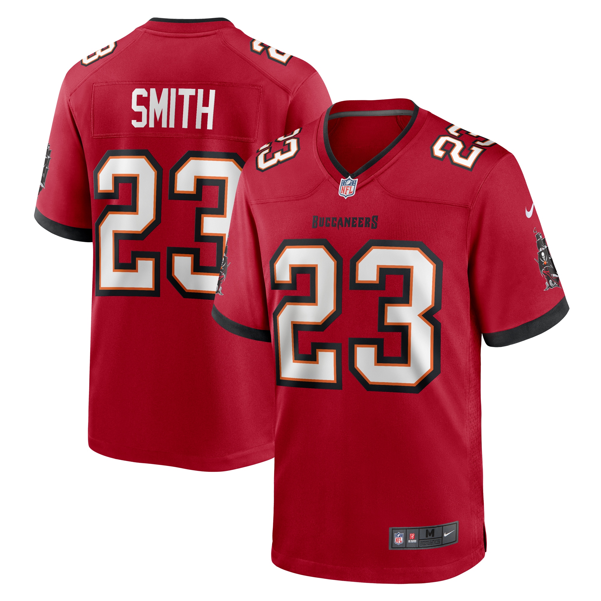 tykee smith tampa bay buccaneers nike game jersey red clowdercats 13hdu.jpg