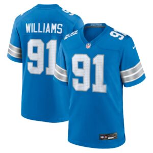 tyleik williams detroit lions nike 2025 nfl draft first round pick game jersey blue clowdercats jfm0m.jpg