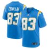 tyler conklin los angeles chargers nike team game jersey powder blue clowdercats k83xx.jpg