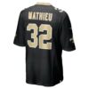 tyrann mathieu new orleans saints nike game jersey black clowdercats 4nfk8.jpg