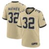 tyrann mathieu new orleans saints nike gameday golds alternate game player jersey gold clowdercats wxb4o.jpg
