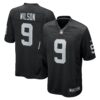 tyree wilson las vegas raiders nike game jersey black clowdercats dh14u.jpg