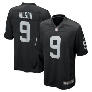 tyree wilson las vegas raiders nike game jersey black clowdercats dh14u.jpg