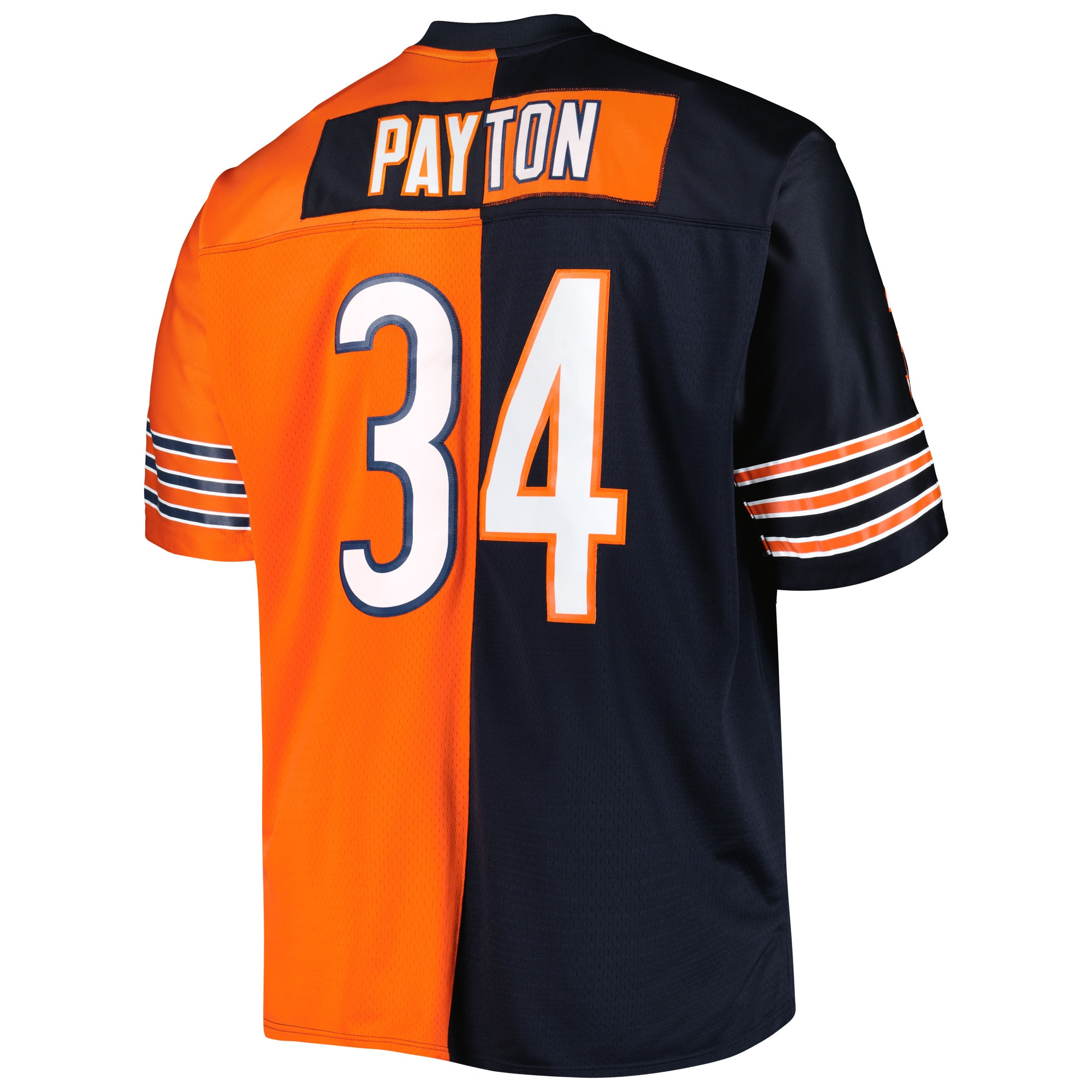 walter payton chicago bears mitchell ness big tall split legacy retired player replica jersey navyorange clowdercats 4i47b.jpg