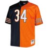 walter payton chicago bears mitchell ness big tall split legacy retired player replica jersey navyorange clowdercats rcsge.jpg