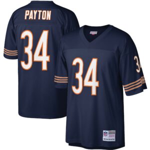 walter payton chicago bears mitchell ness legacy replica jersey navy clowdercats xbquk.jpg