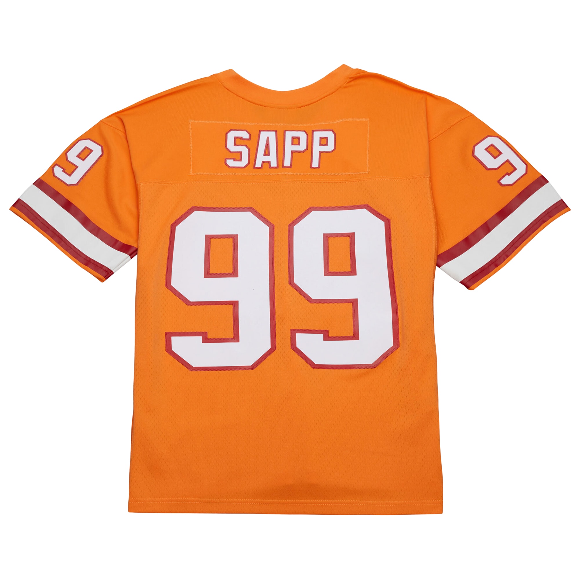 warren sapp tampa bay buccaneers mitchell ness 1995 legacy replica jersey orange clowdercats krrma.jpg