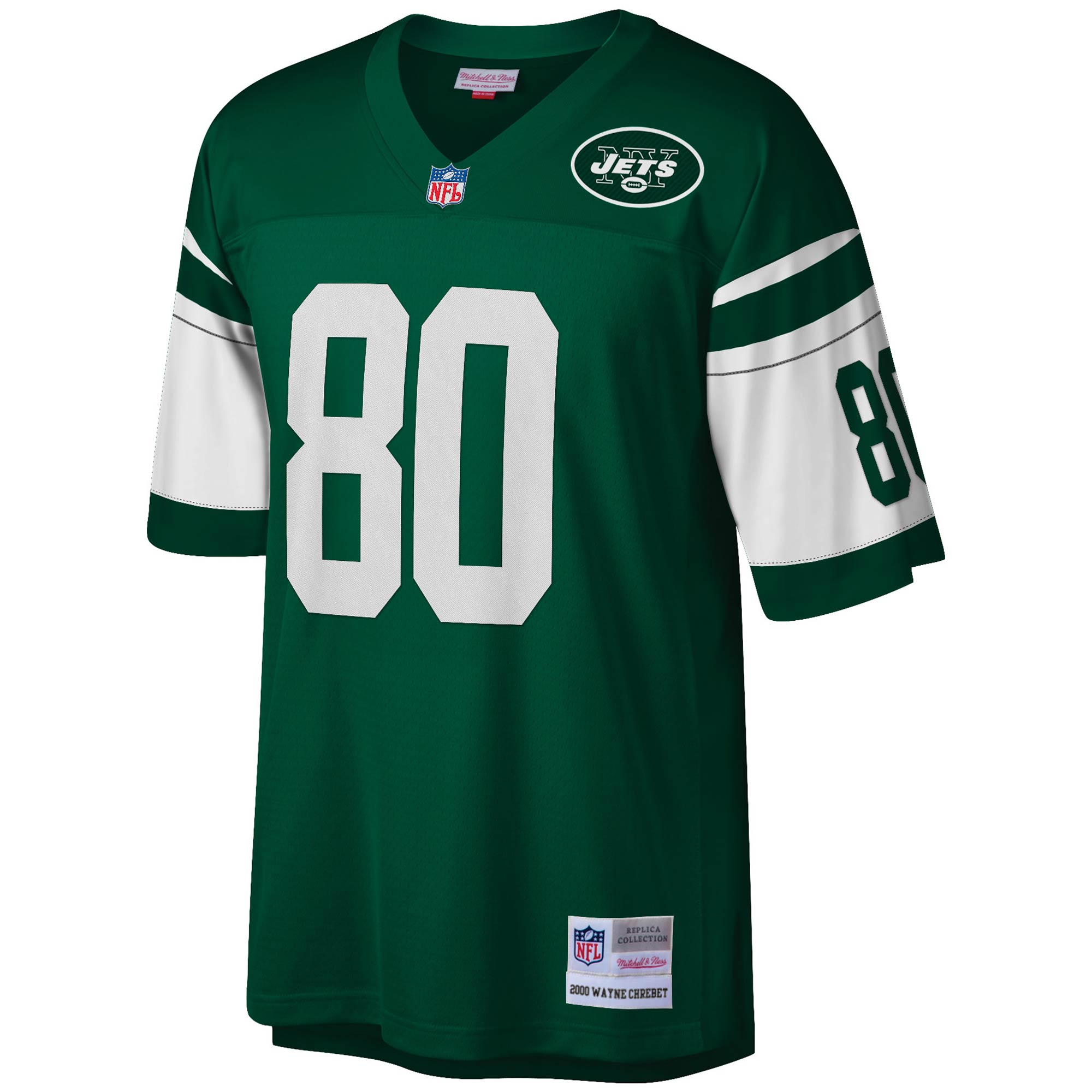 wayne chrebet new york jets mitchell ness legacy replica jersey green clowdercats sycu3.jpg