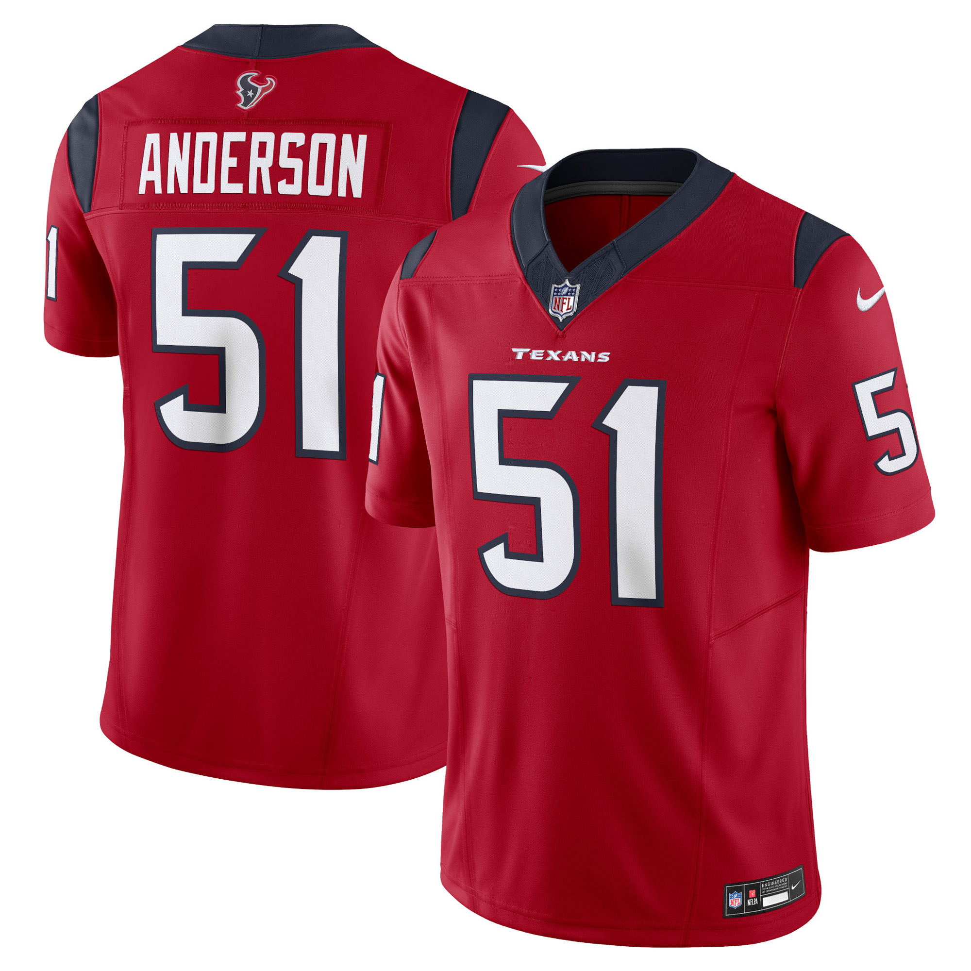 will anderson jr houston texans nike vapor fuse limited jersey red clowdercats styio.jpg