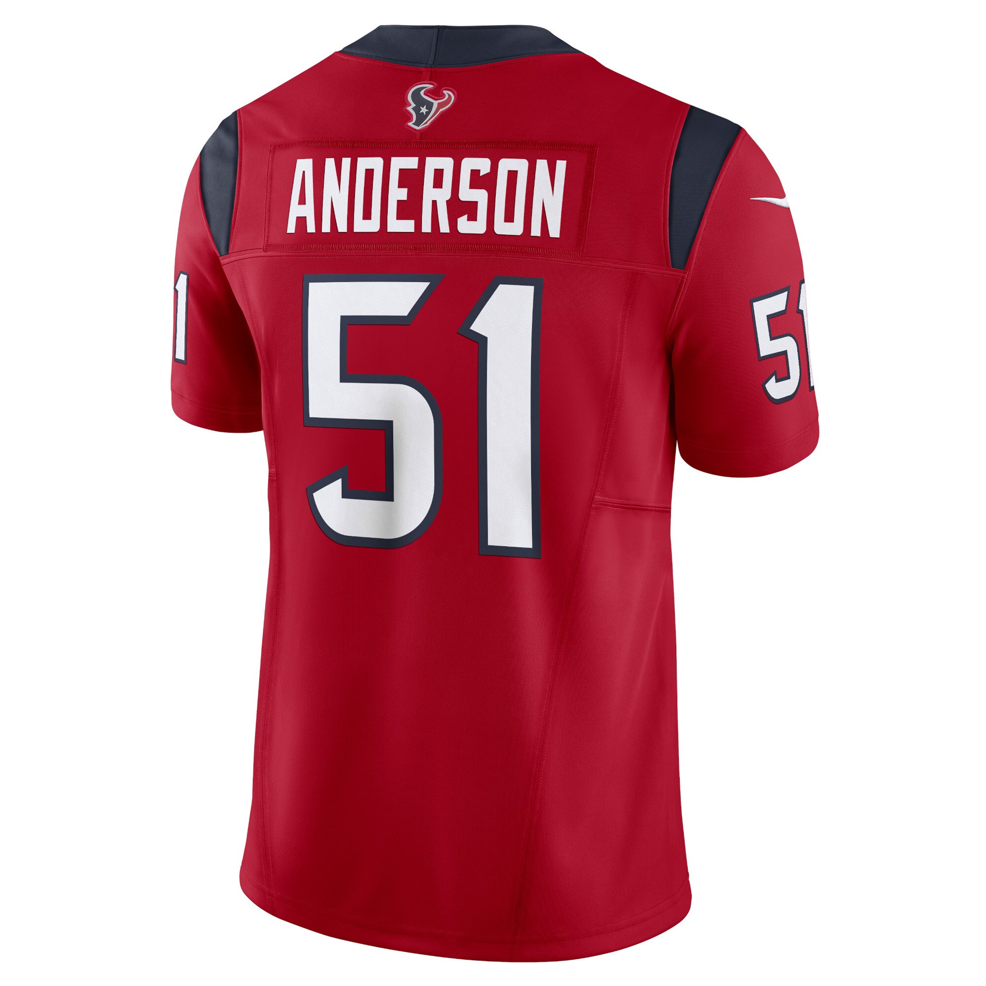 will anderson jr houston texans nike vapor fuse limited jersey red clowdercats znc0k.jpg