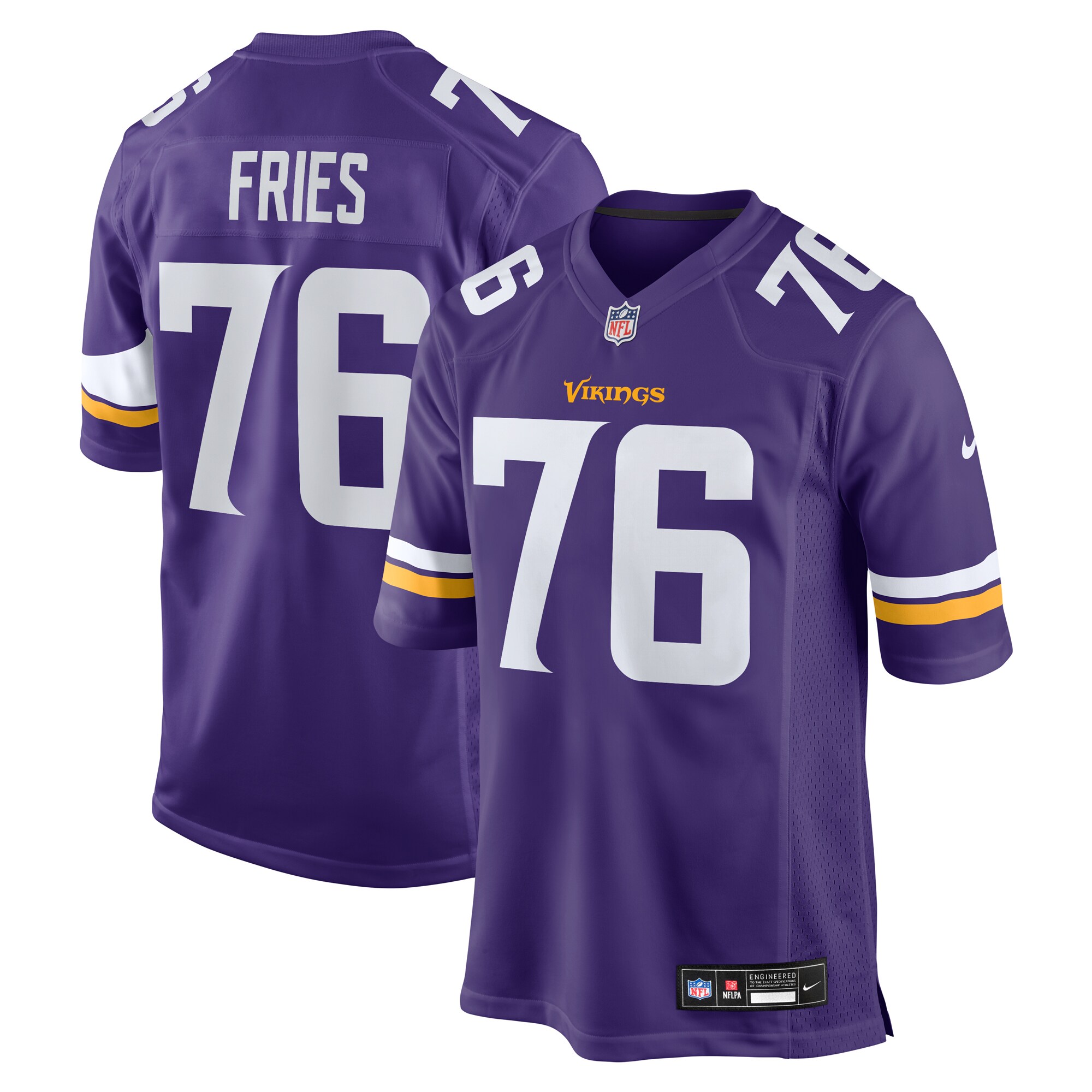 will fries minnesota vikings nike team game jersey purple clowdercats y8lxe.jpg