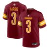 will harris washington commanders nike team game jersey burgundy clowdercats hdrwc.jpg