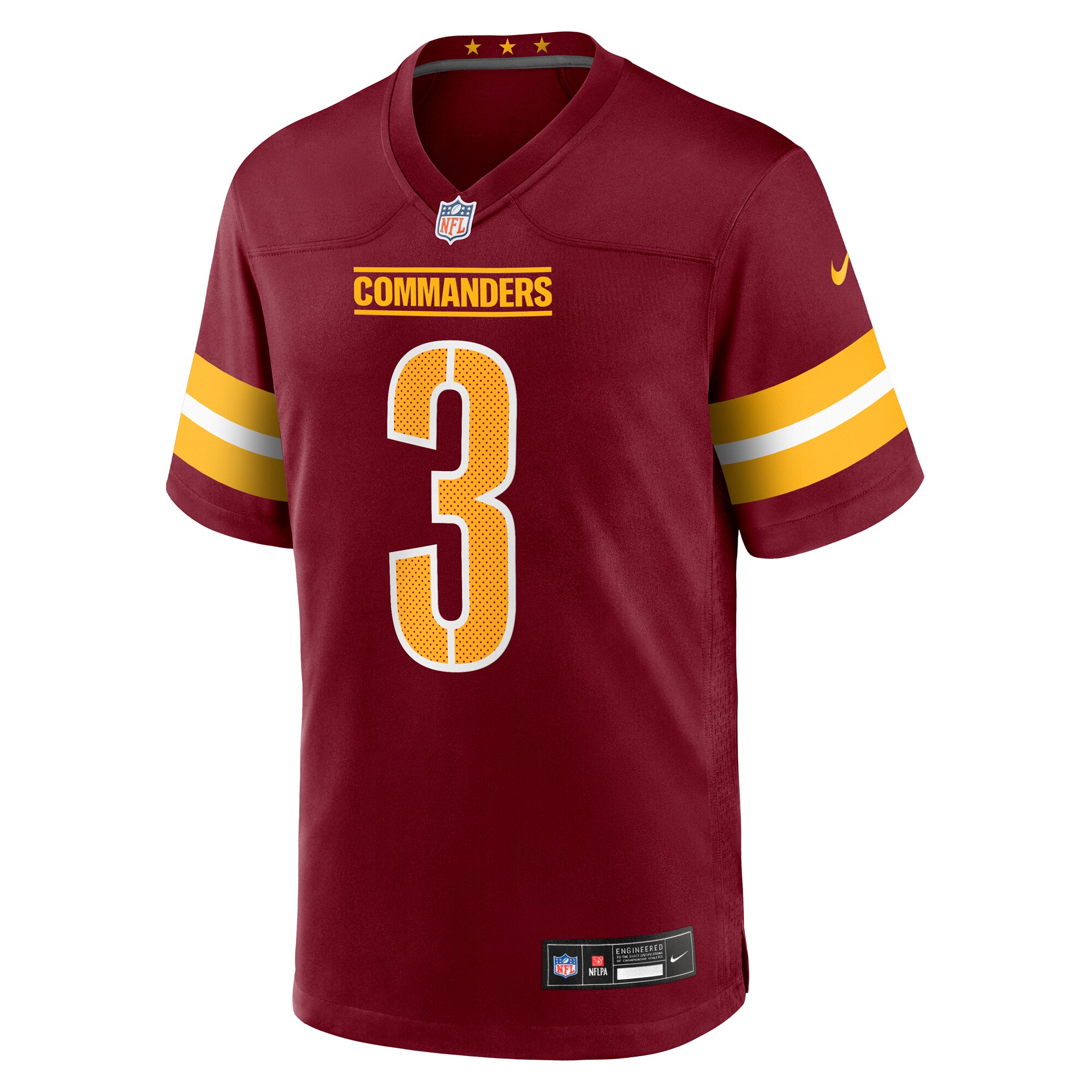 will harris washington commanders nike team game jersey burgundy clowdercats ssszm.jpg