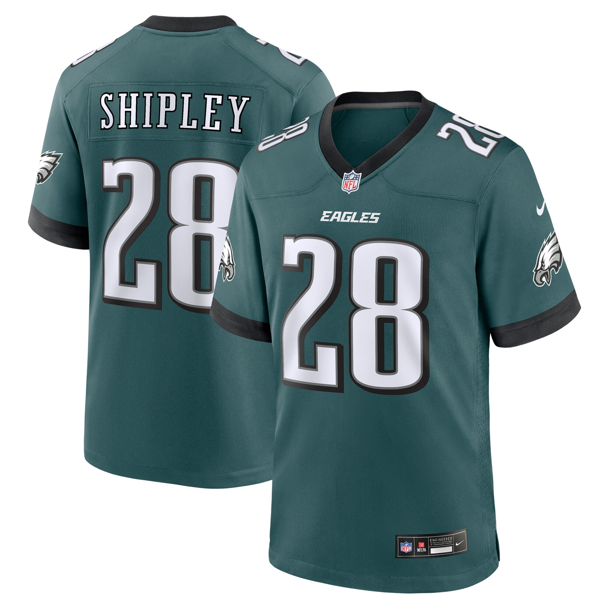 will shipley philadelphia eagles nike team game jersey midnight green clowdercats 0xgxk.jpg