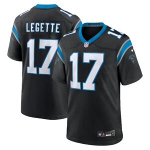 xavier legette carolina panthers nike 2024 nfl first round pick game player jersey black clowdercats lksbz.jpg
