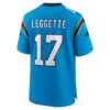 xavier legette carolina panthers nike alternate game jersey blue clowdercats rquvc.jpg