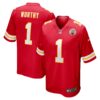 xavier worthy kansas city chiefs nike player game jersey red clowdercats hidna.jpg