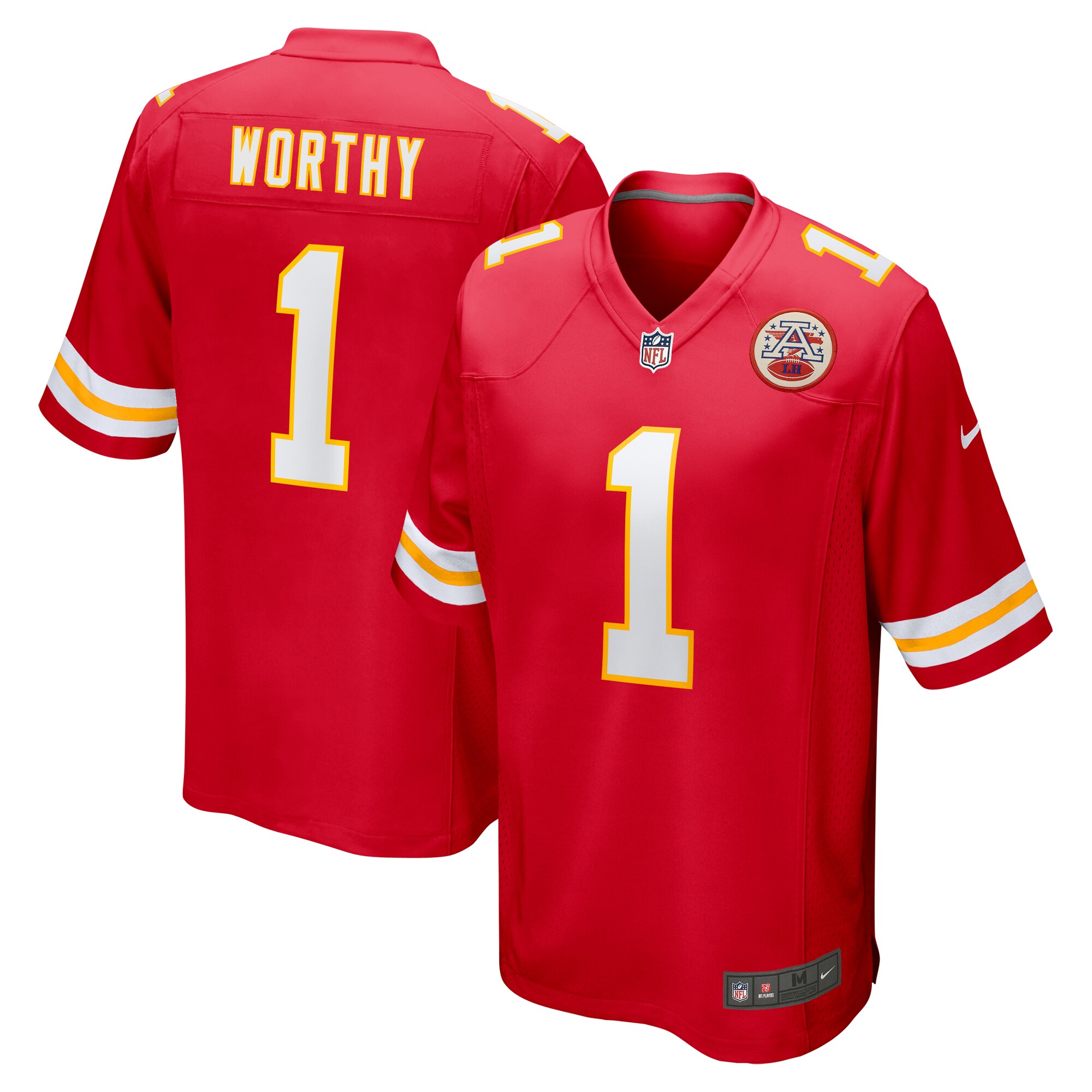 xavier worthy kansas city chiefs nike player game jersey red clowdercats hidna.jpg