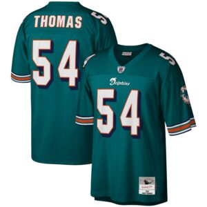 zach thomas miami dolphins mitchell ness legacy replica jersey aqua clowdercats sjijm.jpg