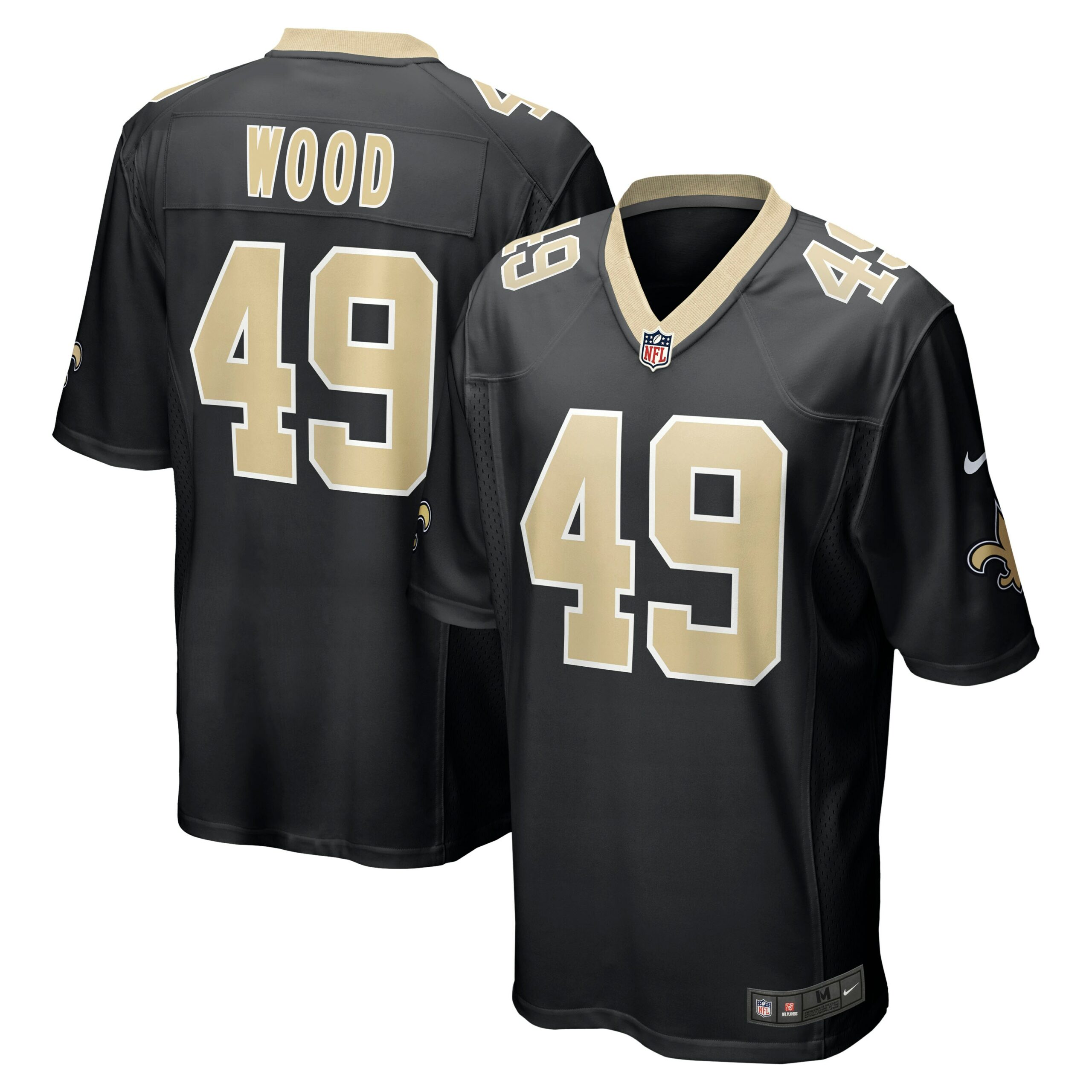 zach wood new orleans saints nike game jersey black clowdercats d7jl9.jpg