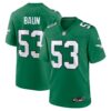 zack baun philadelphia eagles nike alternate game jersey kelly green clowdercats xlfl5.jpg