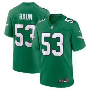 zack baun philadelphia eagles nike alternate game jersey kelly green clowdercats xlfl5.jpg