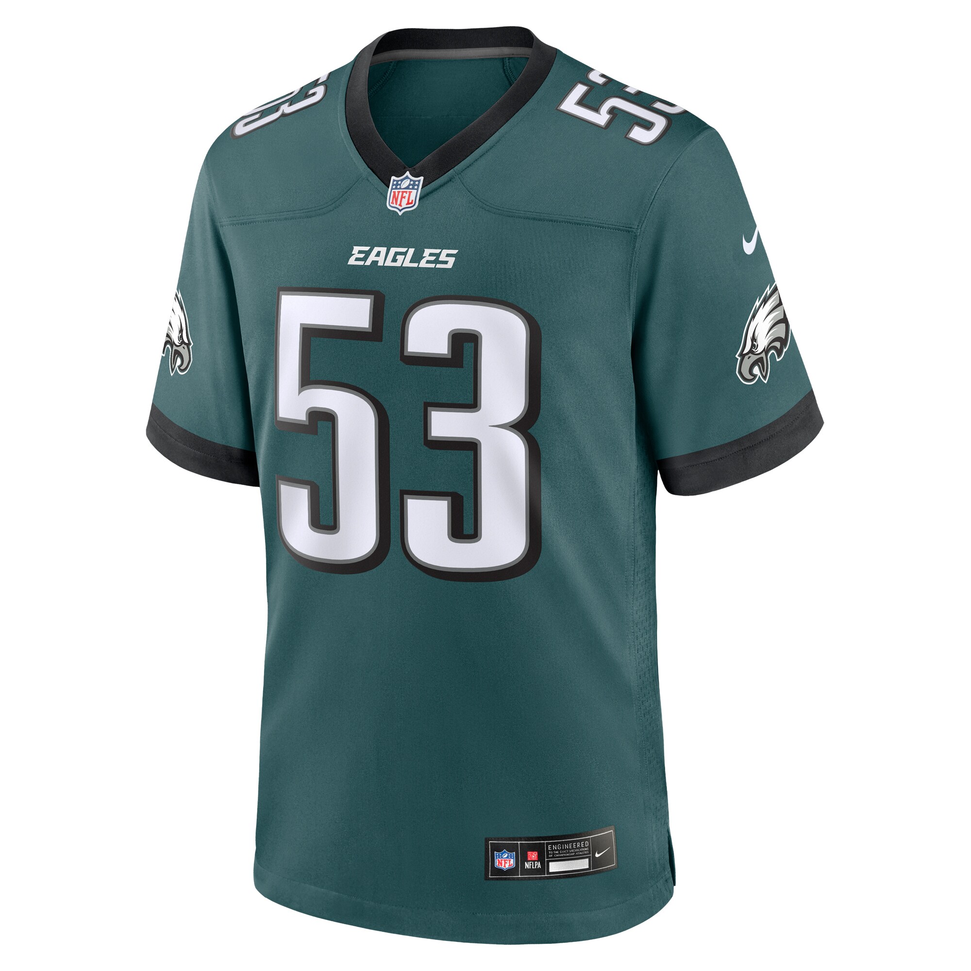 zack baun philadelphia eagles nike game jersey midnight green clowdercats 4ann0.jpg