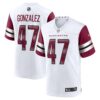 zane gonzalez washington commanders nike game jersey white clowdercats kl0ny.jpg